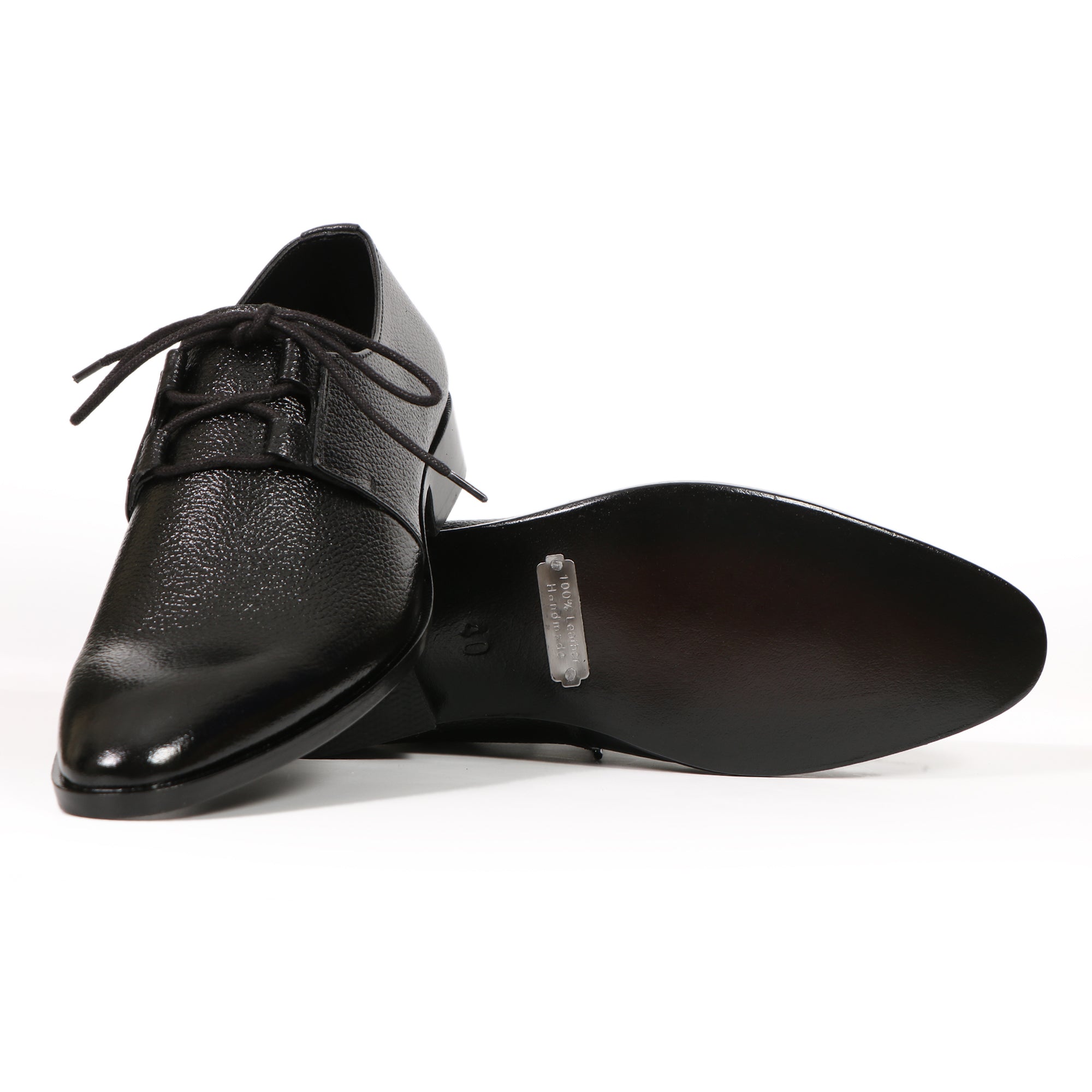 Zig Zag Mild Laces Black - Premium Shoes from royalstepshops - Just Rs.9000! Shop now at ROYAL STEP