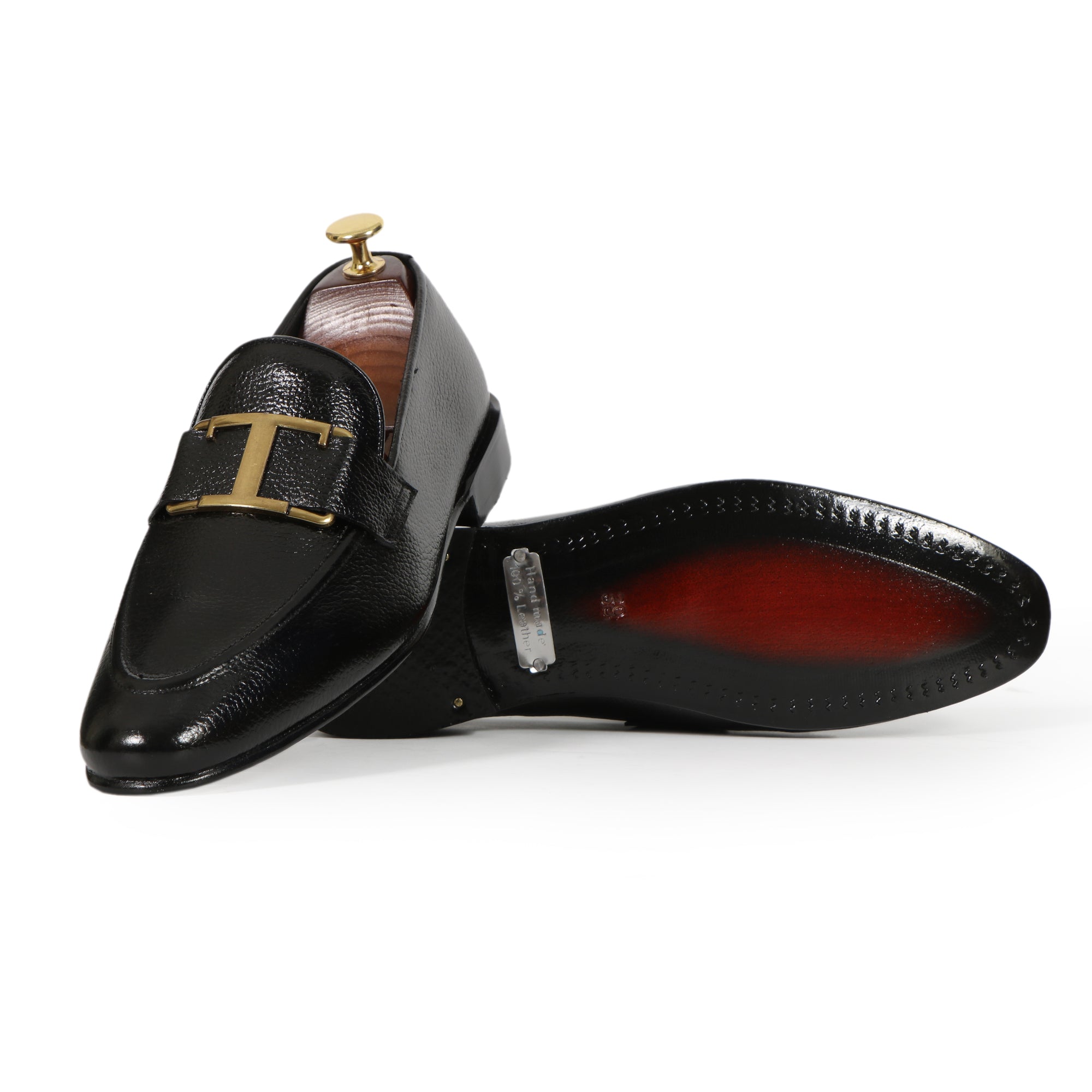 Mild Gold Black - Premium Shoes from royalstepshops - Just Rs.9000! Shop now at ROYAL STEP