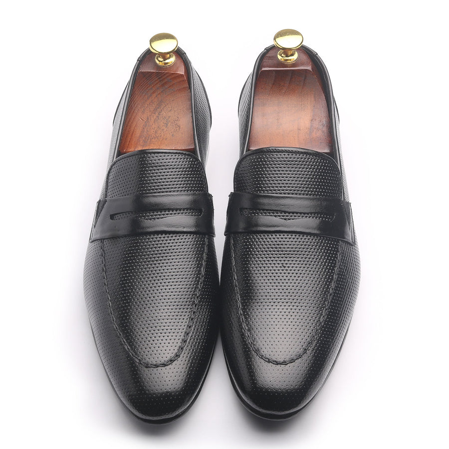 Penny Doted Black - Premium Shoes from royalstepshops - Just Rs.9000! Shop now at ROYAL STEP