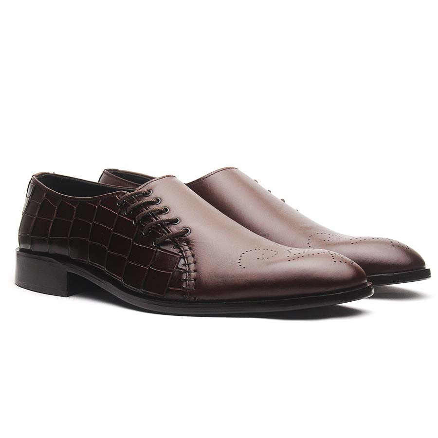 Side Lace up Brown - Premium shoes from royalstepshops - Just Rs.9000! Shop now at ROYAL STEP