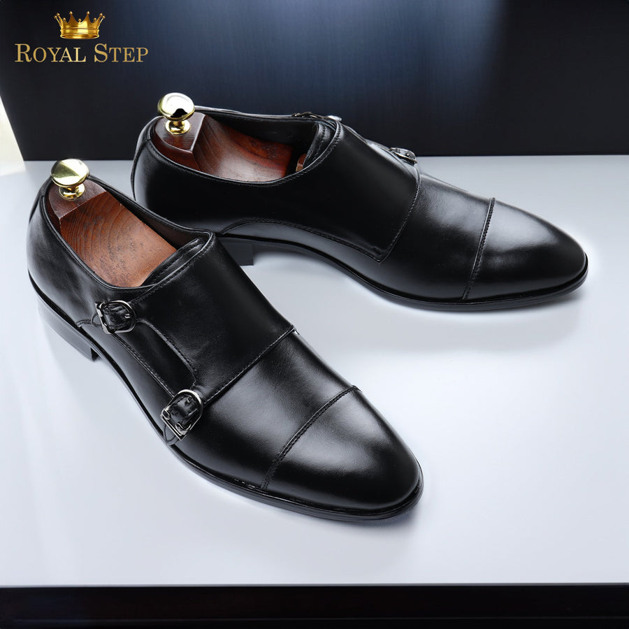 Double Monk Straps - Premium Shoes from royalstepshops - Just Rs.9000! Shop now at ROYAL STEP