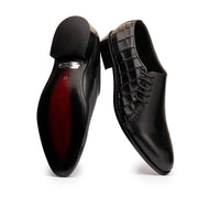 Side Lace up Black - Premium Shoes from royalstepshops - Just Rs.9000! Shop now at ROYAL STEP