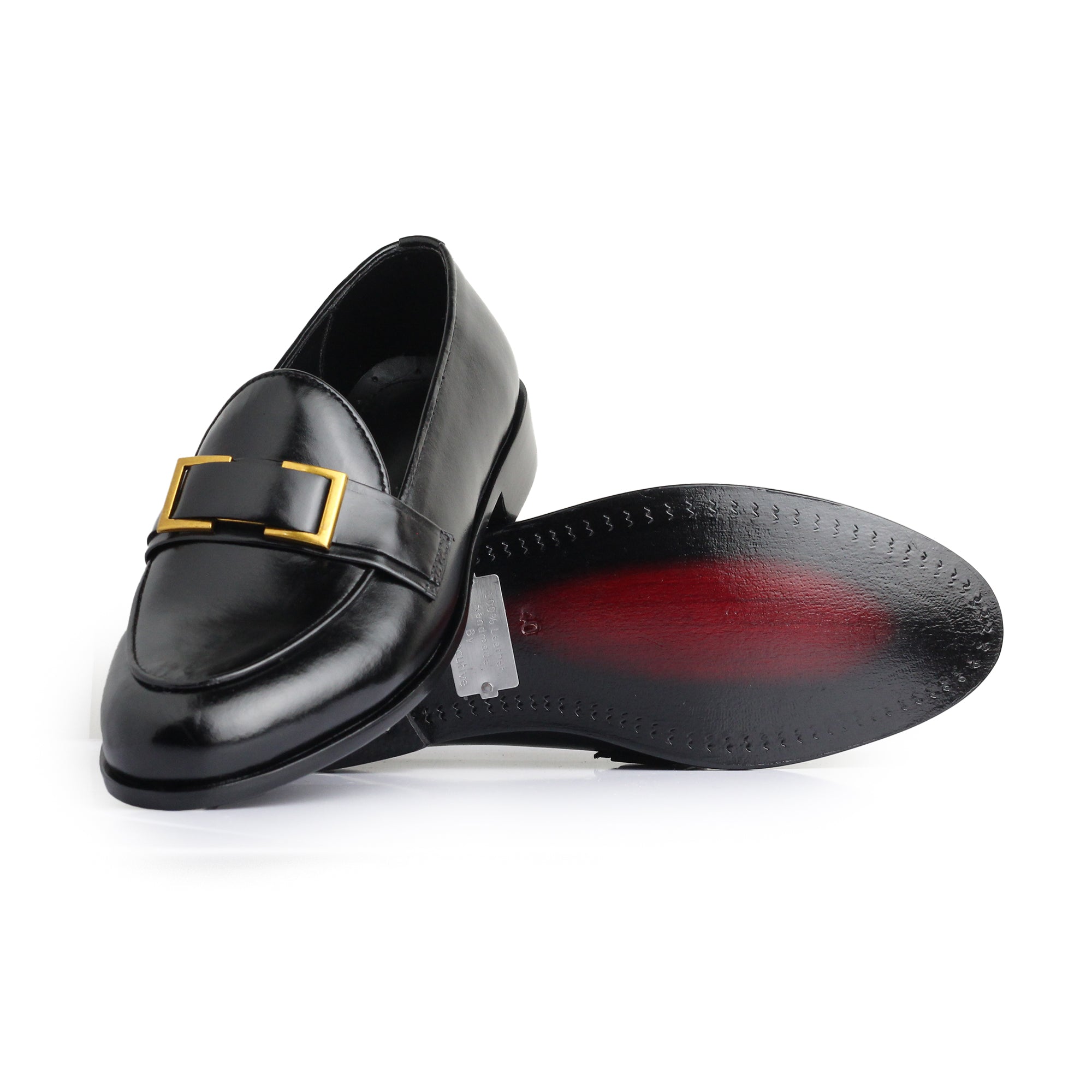 Gold Clock Blk - Premium SHOES from ROYAL STEP - Just Rs.9000! Shop now at ROYAL STEP