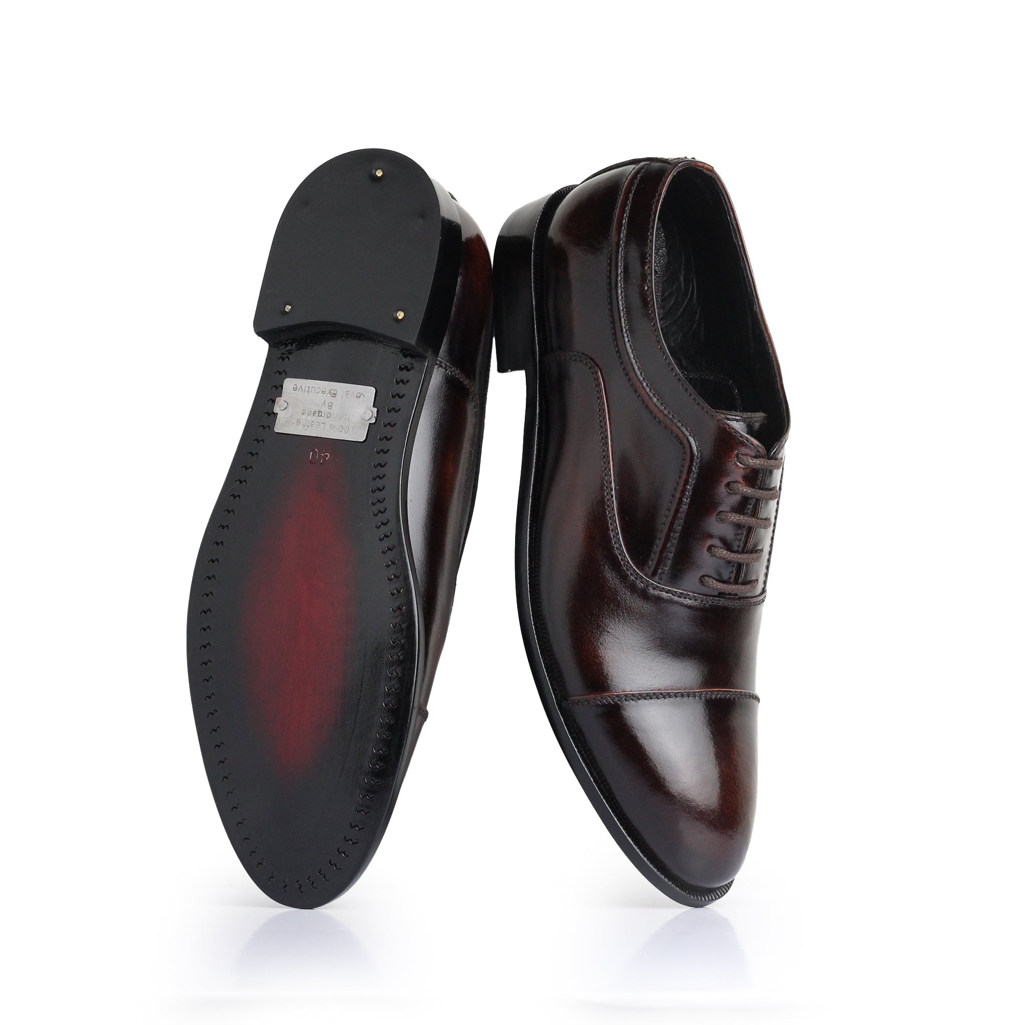Patina Pipping Oxford - Premium SHOES from ROYAL STEP - Just Rs.9000! Shop now at ROYAL STEP