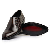 Side Lace up Brown