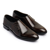 Side Lace up Brown
