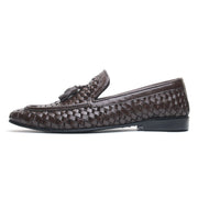 Log Weaved Tussle Brown - Premium Shoes from royalstepshops - Just Rs.9000! Shop now at ROYAL STEP