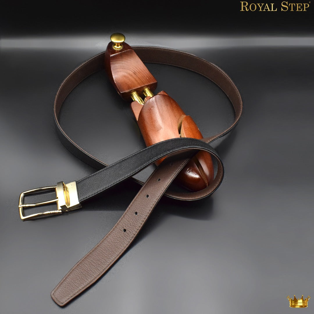 Double side leather Belt - Premium Belts from royalstepshops - Just Rs.2500! Shop now at ROYAL STEP