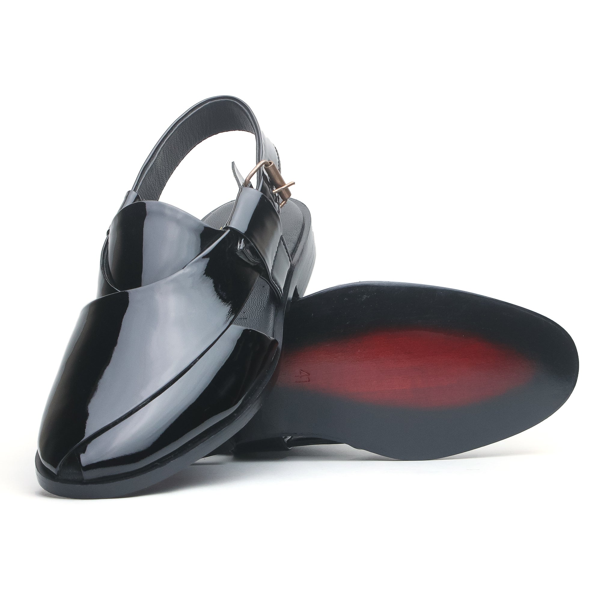 Royal Patent Chappal Black - Premium Sandals from royalstepshops - Just Rs.7200! Shop now at ROYAL STEP