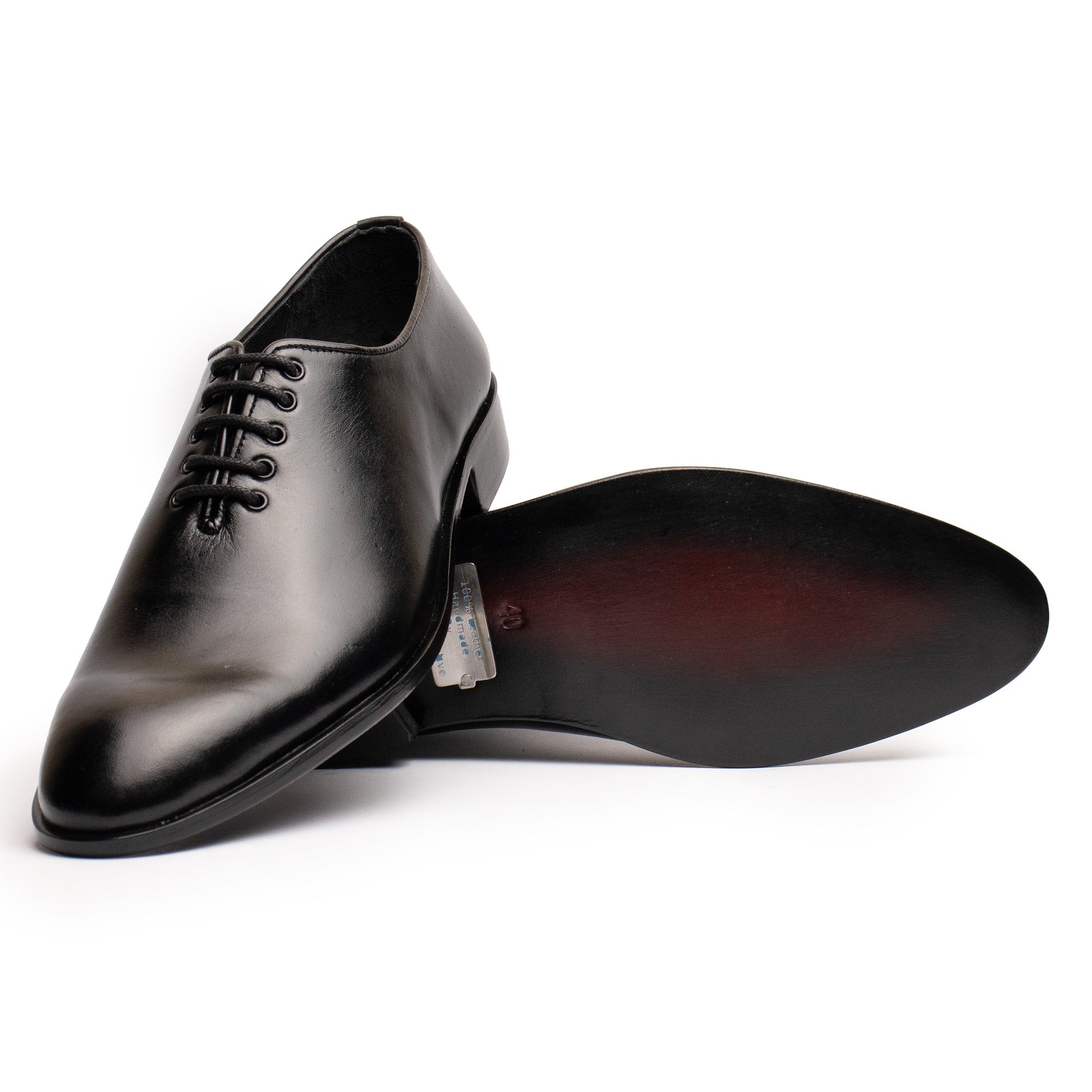 Whole cut plain Black - Premium shoes from royalstepshops - Just Rs.9000! Shop now at ROYAL STEP