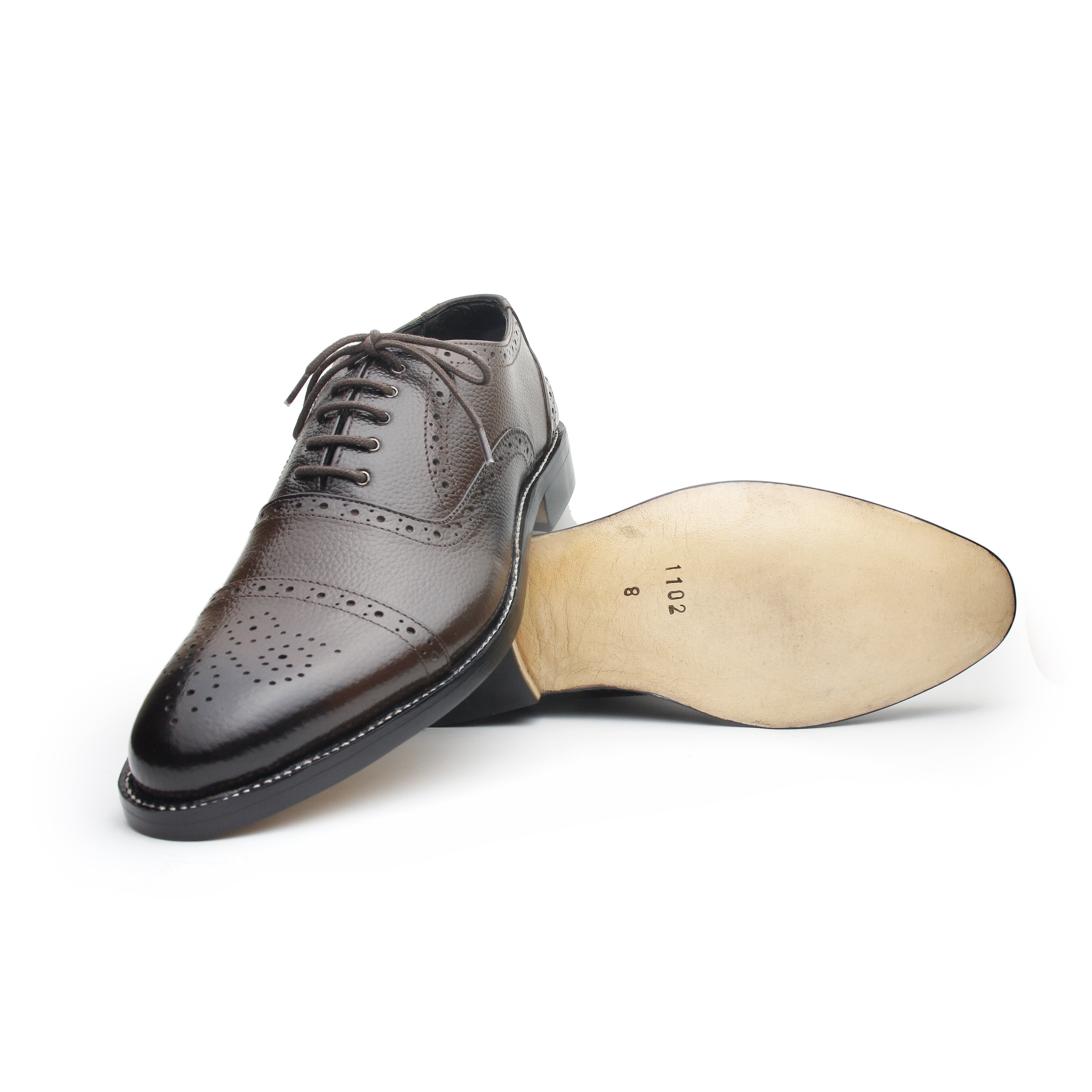 Double Sole Oxford Brown - Premium Shoes from royalstepshops - Just Rs.9000! Shop now at ROYAL STEP