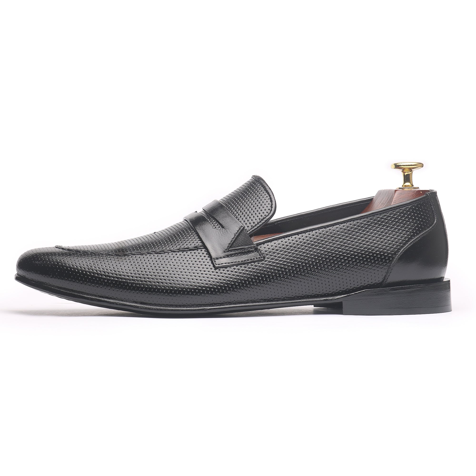 Penny Doted Black - Premium Shoes from royalstepshops - Just Rs.8250! Shop now at ROYAL STEP