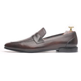 Penny Doted Brown - Premium Shoes from royalstepshops - Just Rs.8250! Shop now at ROYAL STEP