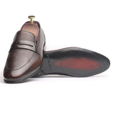 Penny Doted Brown - Premium Shoes from royalstepshops - Just Rs.8250! Shop now at ROYAL STEP