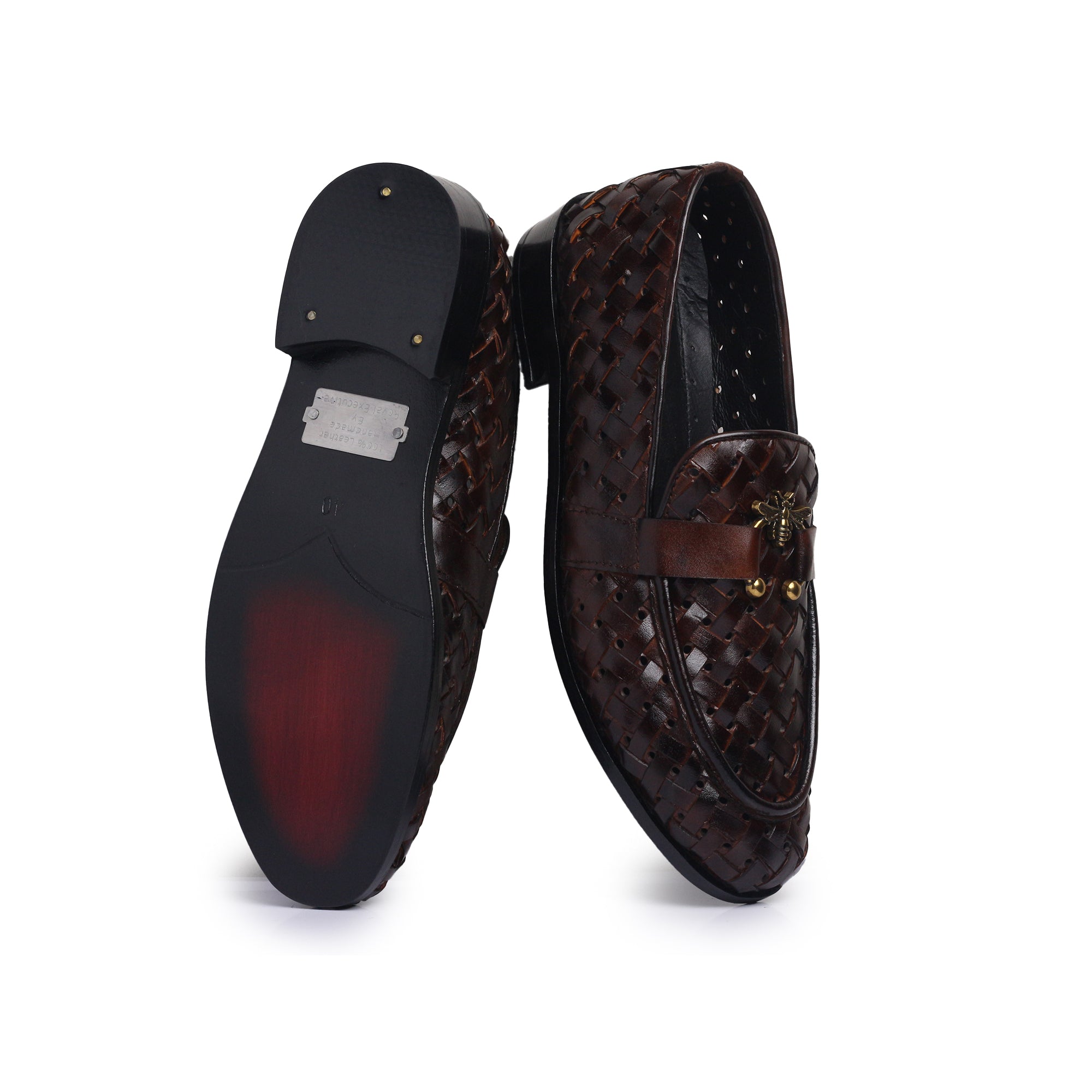 Royal Ring Knitting Brown - Premium shoes from royalstepshops - Just Rs.9000! Shop now at ROYAL STEP