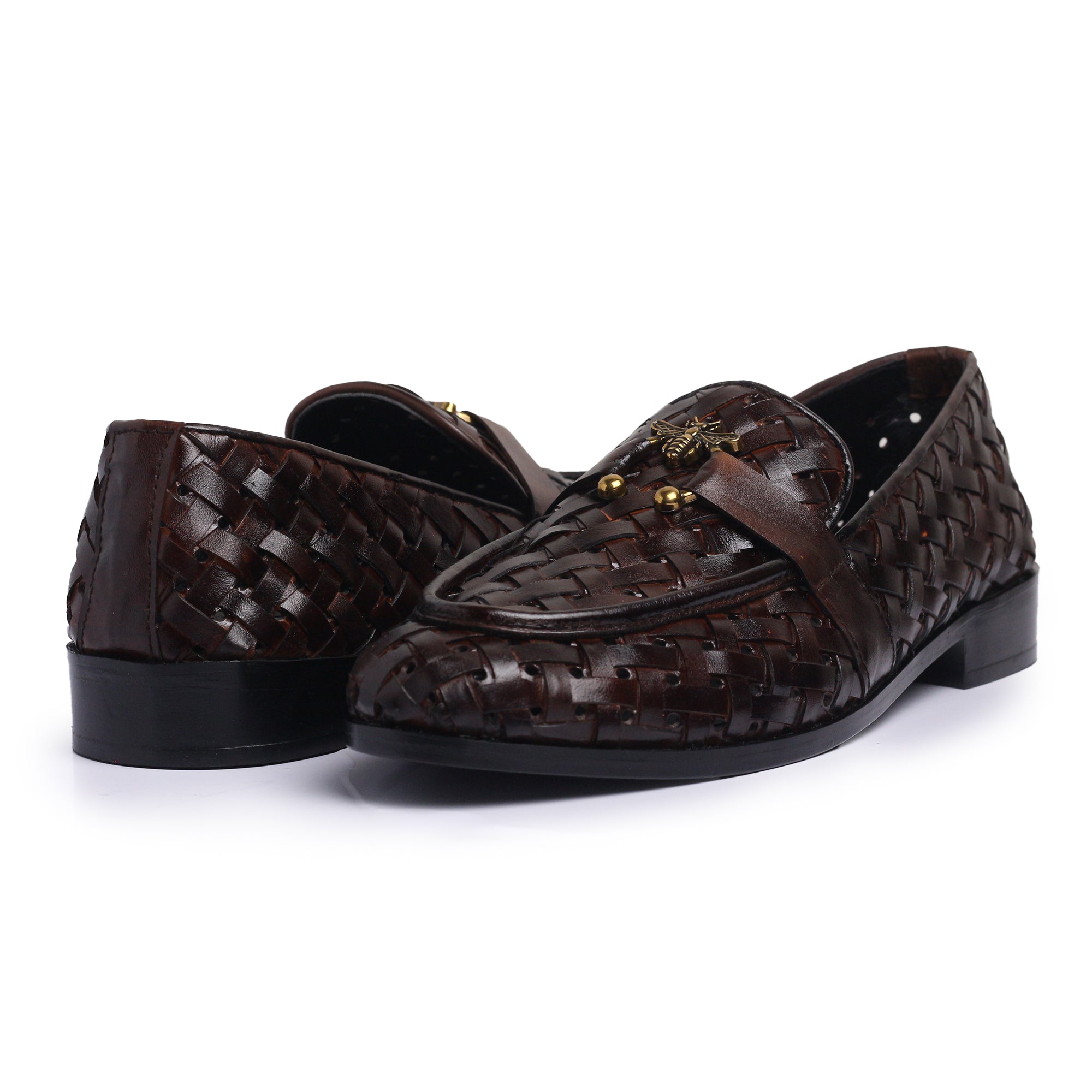 Royal Ring Knitting Brown - Premium shoes from royalstepshops - Just Rs.9000! Shop now at ROYAL STEP