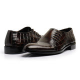 Side Lace up Brown